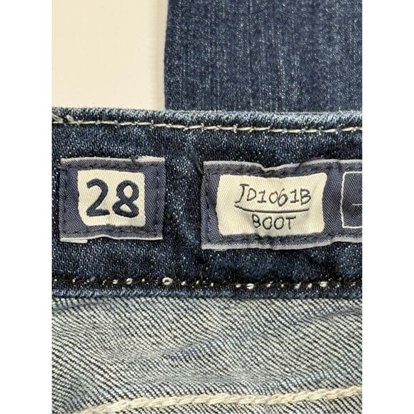 Miss Me Boot Cut Denim Jean JD1061B Color Dark 116 Size 28 - Picture 7 of 10